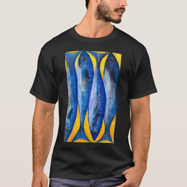 Camiseta pescado sardo 4 (Anverso)