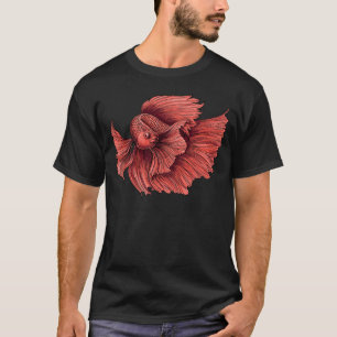 Camiseta Pescado siamés de lucha