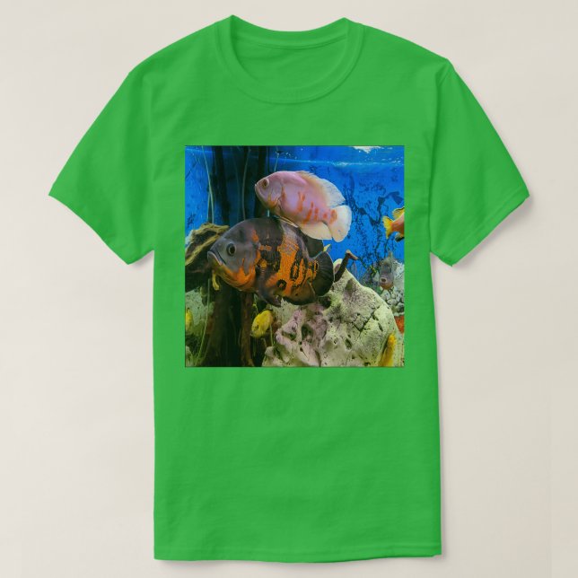Camiseta Pescado submarino (Diseño del anverso)