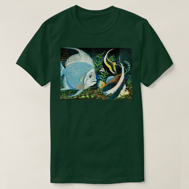 Camiseta Pescado tropical (Diseño del anverso)