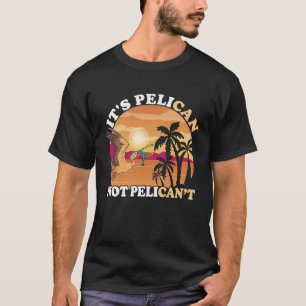 Camiseta Pescado tropical de aves picantes al atardecer Pel