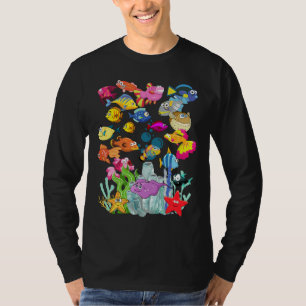 Camiseta Pescado Uno Pescado Dos Peces