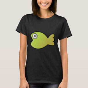 Camiseta Pescado Verde O Amarillo