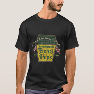 Camiseta Pescado y patatas fritas de Arthur Treacher 1969