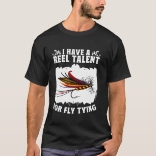 Camiseta Pescador Atando Pescado Pescador Carrete Talento P