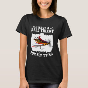 Camiseta Pescador Atando Pescado Pescador Carrete Talento P