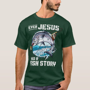 Camiseta Pescador Cristiano Historia de Pescado Jesucristo