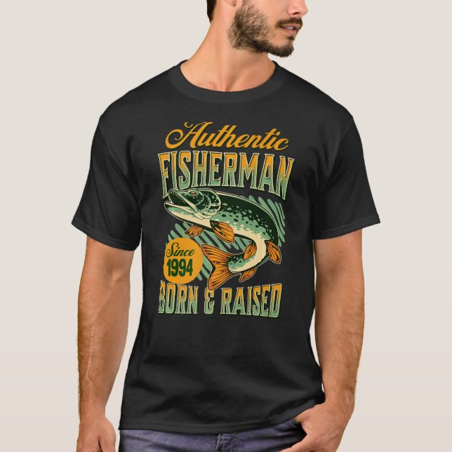 Camiseta Pescador de 28 años de edad (Anverso)