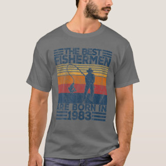 Camiseta Pescador De 39 Años De Edad