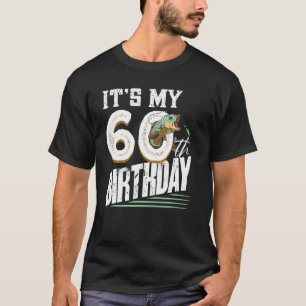 Camiseta Pescador de 60 años Angler 60th Birthda