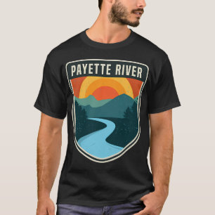 Camiseta Pescador de bandera americana angustiado regalo de