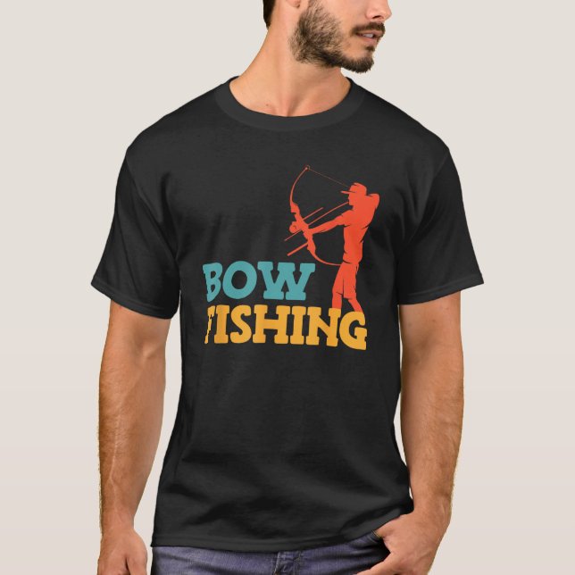 Camiseta Pescador de Bow pescador de Bow Hunter (Anverso)