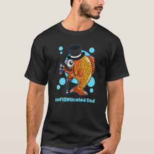Camiseta Pescador de Chiste de papá Sofishticado para hombr
