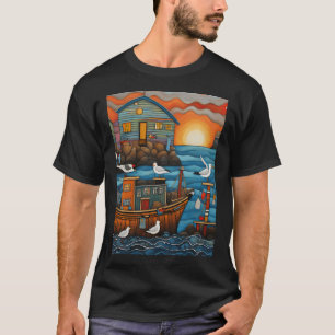 Camiseta Pescador de gaviotas