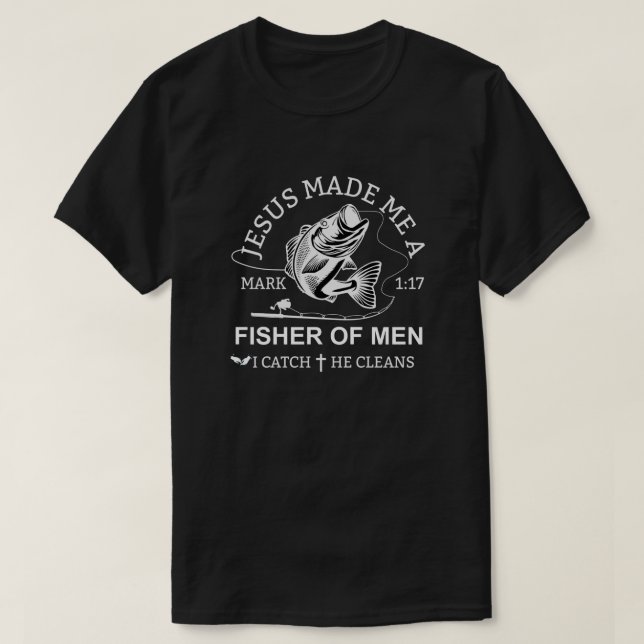 CAMISETA PESCADOR DE HOMBRES (Diseño del anverso)