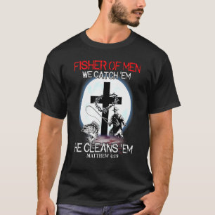 Camiseta Pescador De Hombres Que Los Atrapamos, Él Los Limp