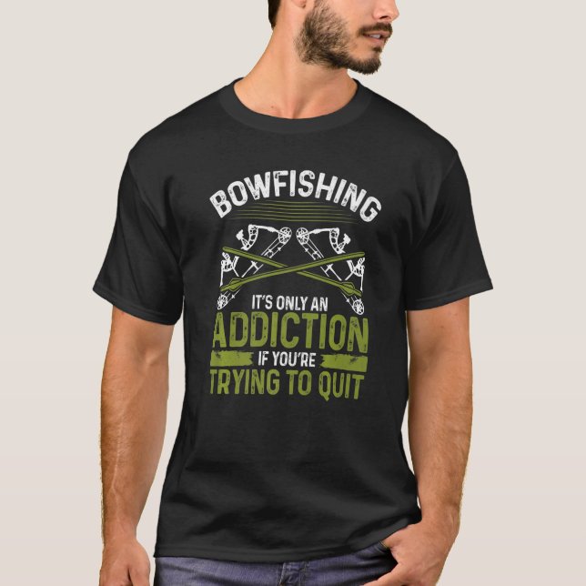 Camiseta Pescador de la lancha para la pesca del boliche (Anverso)