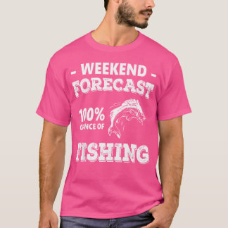 Camiseta Pescador de la pesca con peces de colores divertid