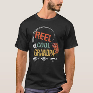 Camiseta Pescador de la pesca del abuelo de Reel Guay