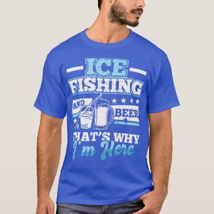 Camiseta Pescador de la pesca del hielo