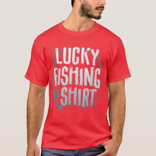 Camiseta Pescador de la Pesca Lucky Bass Fish Lover 