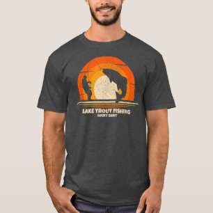 Camiseta Pescador de Lake Trout Lucky Charm Lake Trout Fish