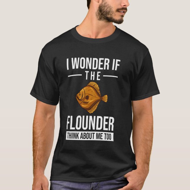 Camiseta Pescador de lenguado (Anverso)