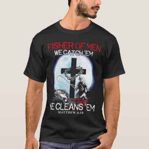 Camiseta Pescador De Los Hombres Que Los Atraparemos. Limpi