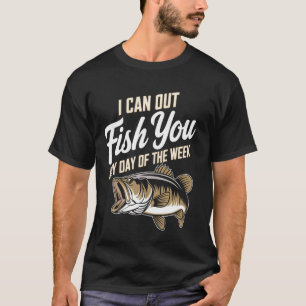 Camiseta Pescador de lubina competitivo: te supera en pesca