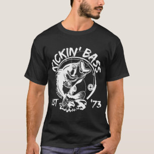 Camiseta Pescador De Lubina Cumpleaños Nacido En 1973 Año D