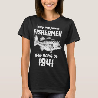 Camiseta Pescador de pesca de 82 años de edad 1941 82º cump
