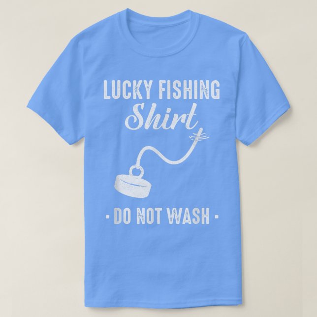 Camiseta Pescador de pesca de imanes  (Diseño del anverso)