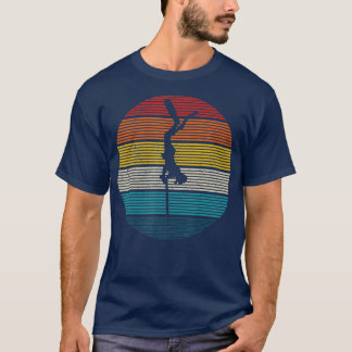 Camiseta Pescador de pesca de palo de vintage