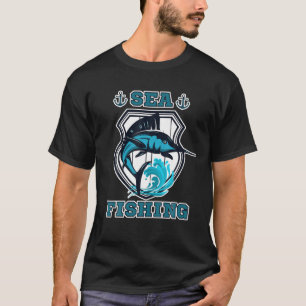 Camiseta Pescador de Pesca Marítima Divertido pescador