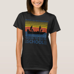Camiseta Pescador De Pesca Nacido Para Pescar
