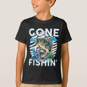 Camiseta Pescador De Pescado Que Se Ha Ido De Pesca Diverti