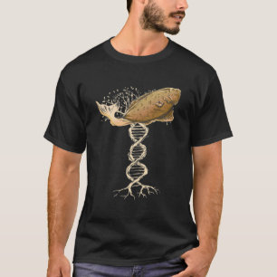 Camiseta Pescador de pescado salado Halibut