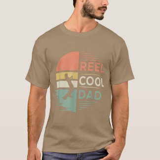 Camiseta Pescador de pescadores Retro Reel Guay Dad 