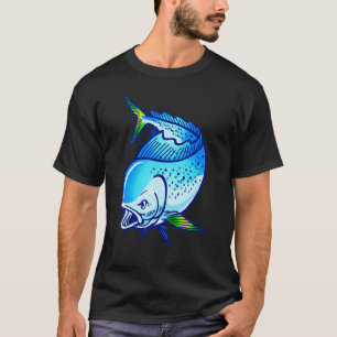 Camiseta Pescador de Pez Dorado Mahi Mahi Fan de Pesca