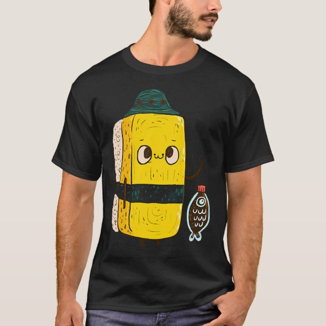 Camiseta Pescador de Sushi (Anverso)