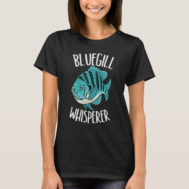 Camiseta Pescador de Whisperer Bluegill (Anverso)