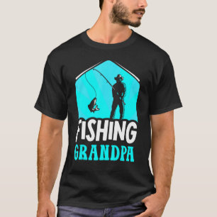Camiseta Pescador del abuelo pescador dice Fisher Fish Gran
