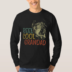 Camiseta Pescador del Día del Padre Reel Guay Grandad Fishe