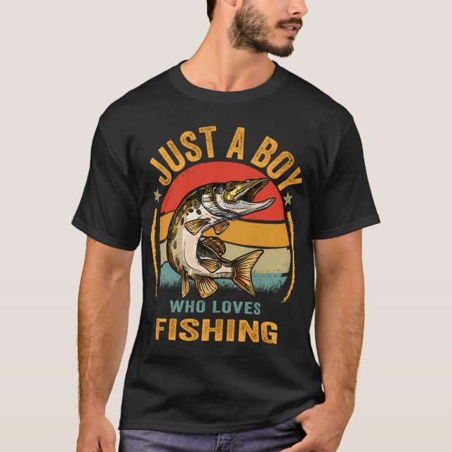 Camiseta Pescador Dino-Mite (Anverso)
