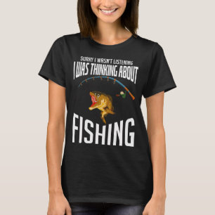 Camiseta Pescador Divertido De Peces Animales Pesca
