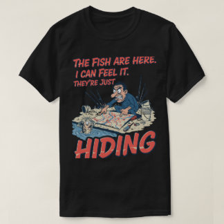 Camiseta Pescador Divertido Los Peces Están Conspirando Par