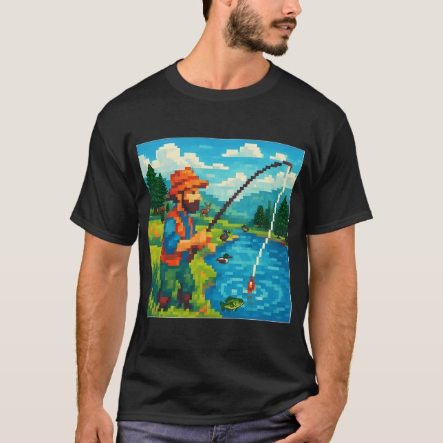 Camiseta Pescador en el Yermo (Anverso)