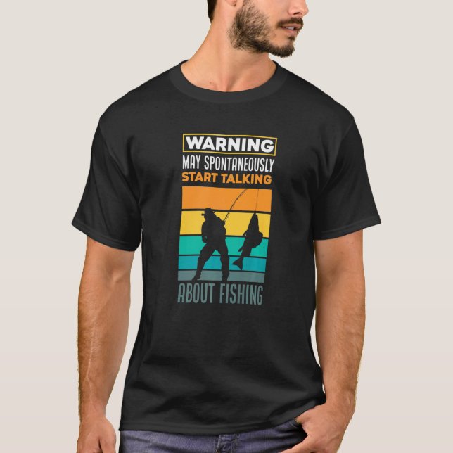 Camiseta Pescador Fisher Pescando _5 (Anverso)