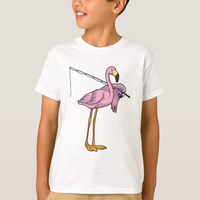 Camiseta Pescador Flamingo (Anverso)