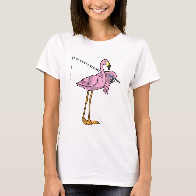 Camiseta Pescador Flamingo (Anverso)